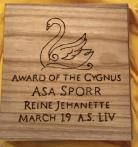 Cygnus, Award of the