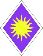 Device: Purpure, a Sun Or, within a bordure Argent